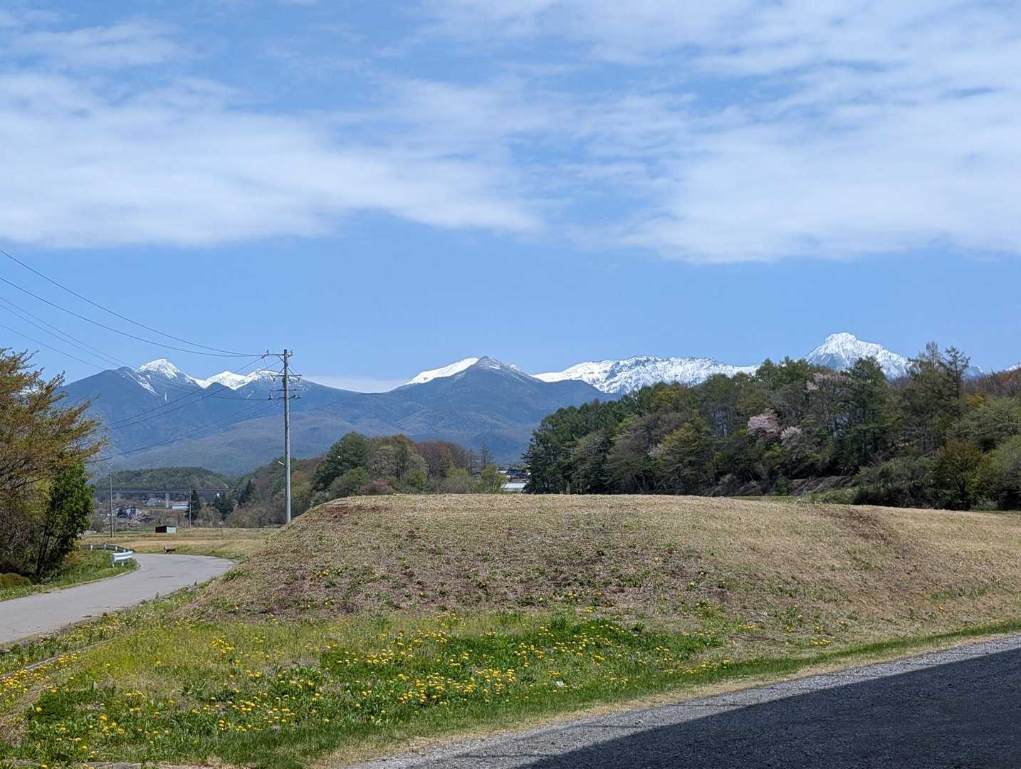 天狗岳から赤岳までの稜線が一望できました😄