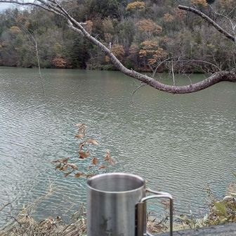 下山して〆のコーヒー。