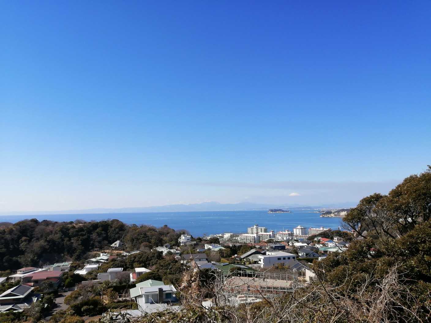 披露山の写真