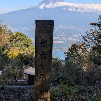 山梨百名山　長者ケ岳　