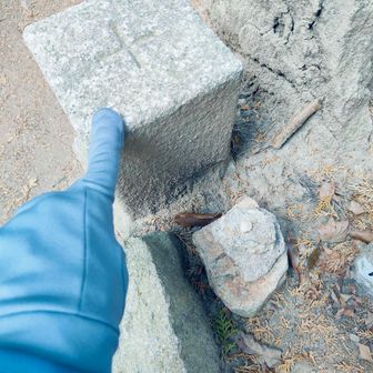 摩耶山頂の三角点