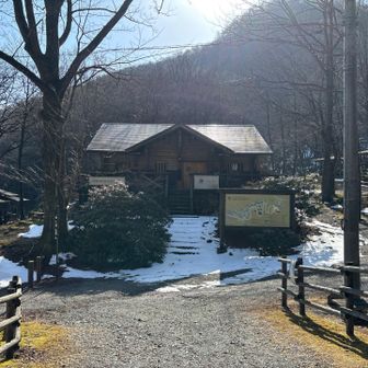利平茶屋の駐車場まで戻りました👍