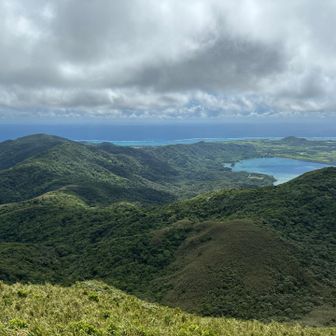 岩の上から2