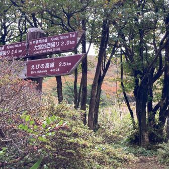 大浪池周回は断念