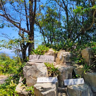 鷲ヶ頭山到着〜