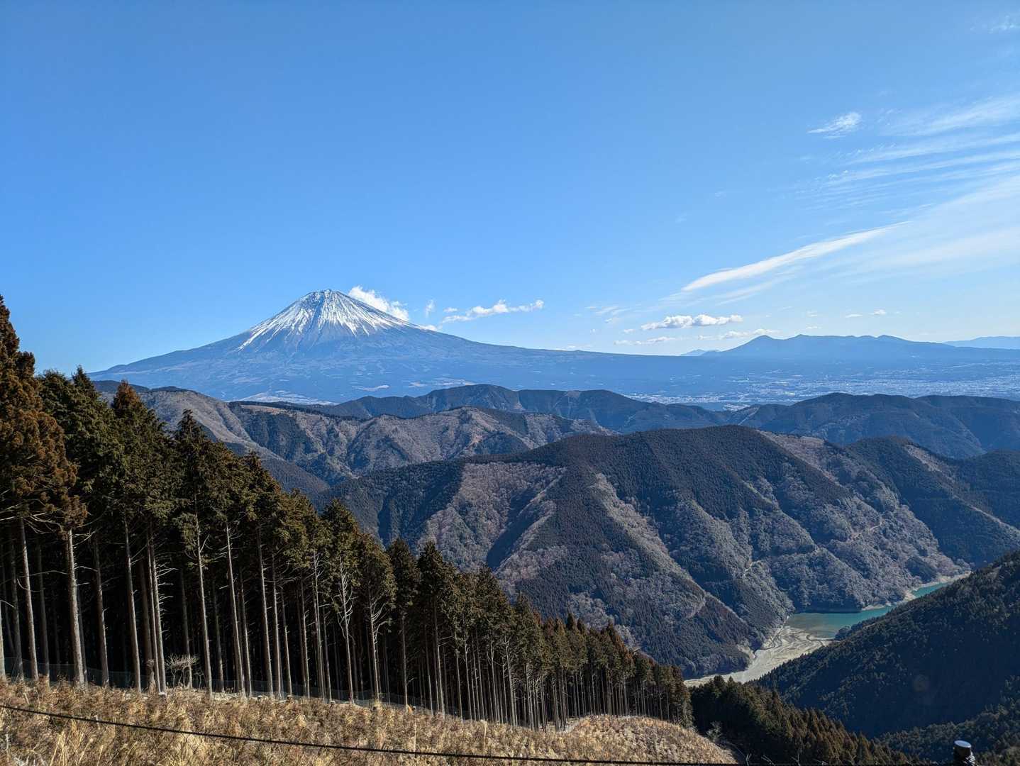 駿河湾まで見える展望地
愛妻が帰りに見つけました