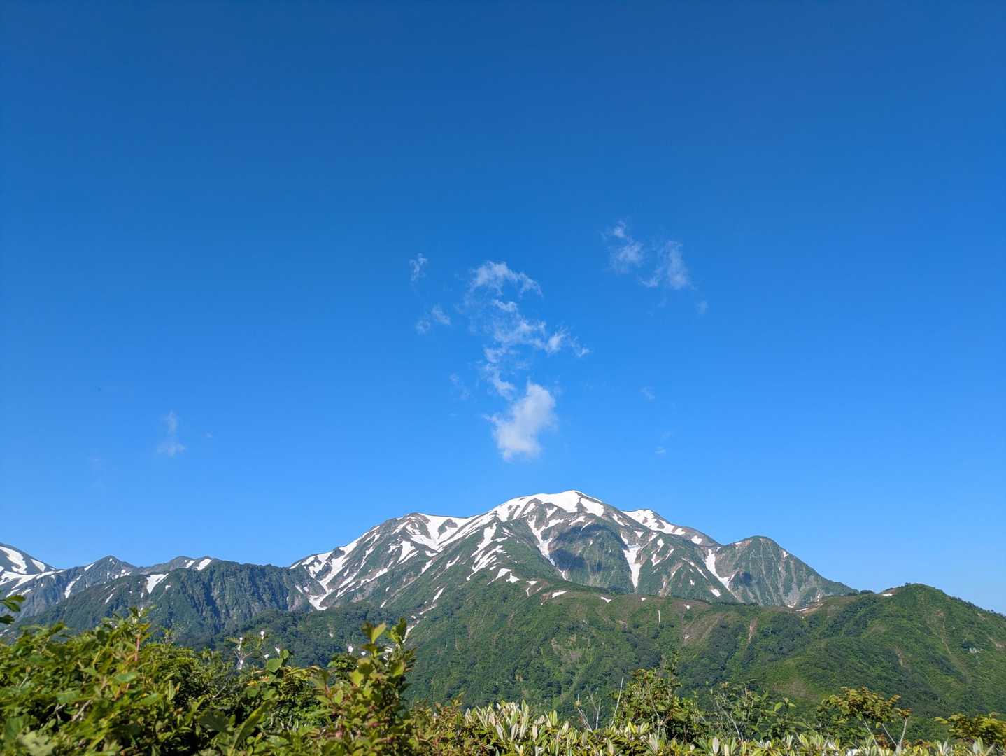 越後駒ヶ岳遠い問題…
あそこまでいくん？