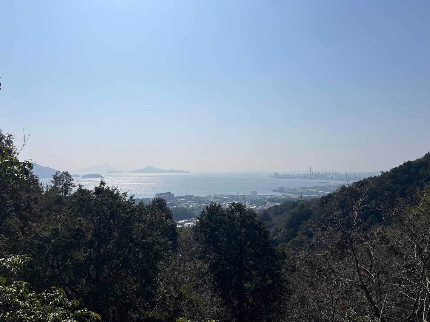 玖波駅-行者山-傘山登山口-傘山 周回コースの写真