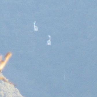 東屋→金華山ロープウェイ🚠