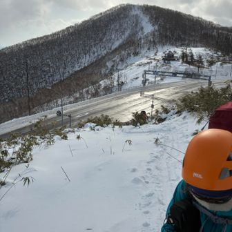 国道からのぼりはじめ