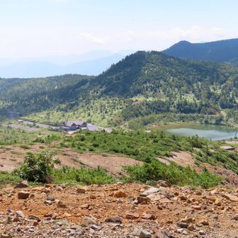弓池とレストハウス
残念だけど下山～😞