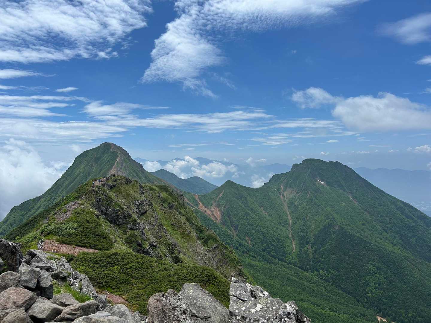 南沢-赤岳-横岳-硫黄岳-北沢 周回コースの写真
