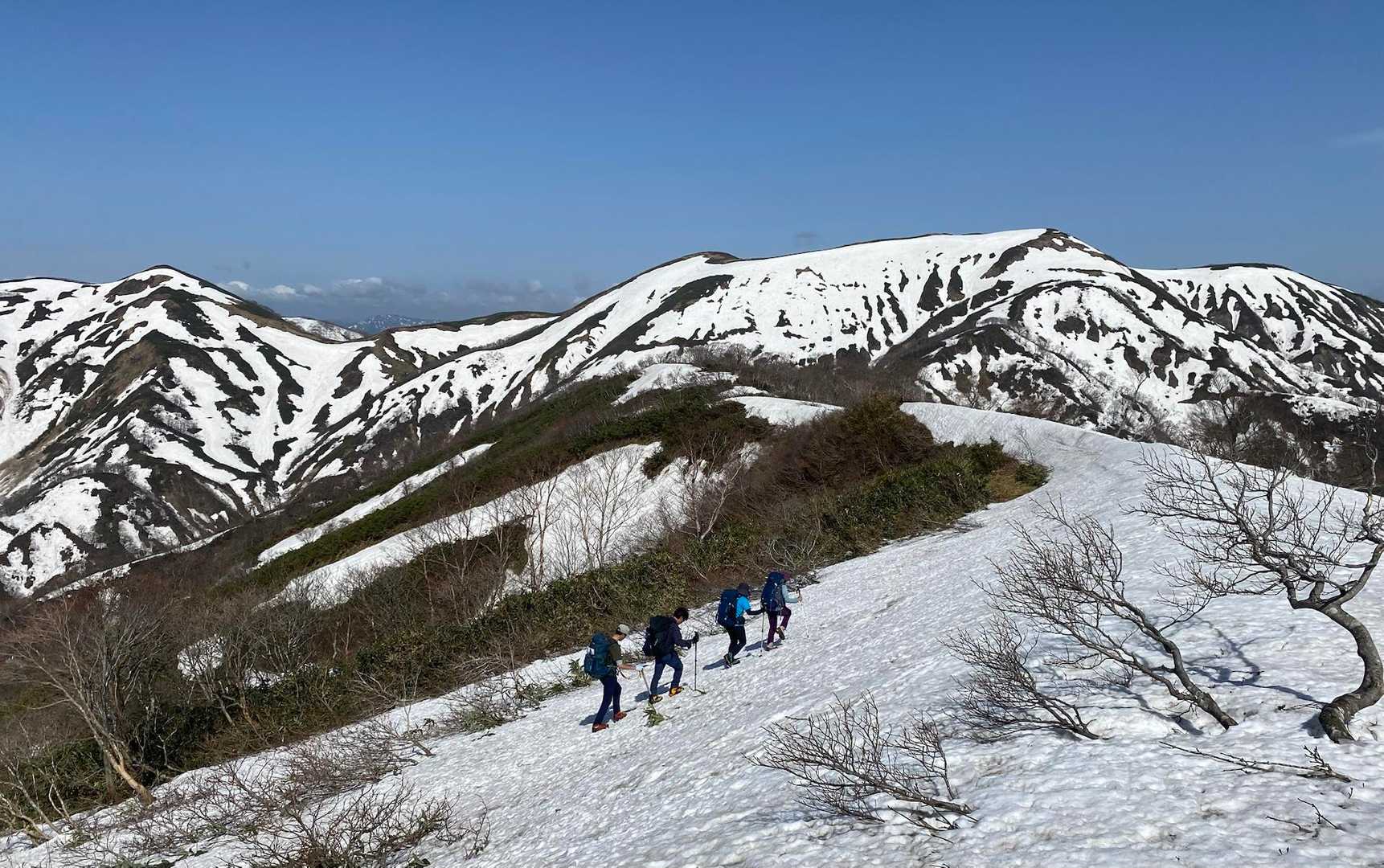 能郷白山がお出迎え！
見事な眺め✨