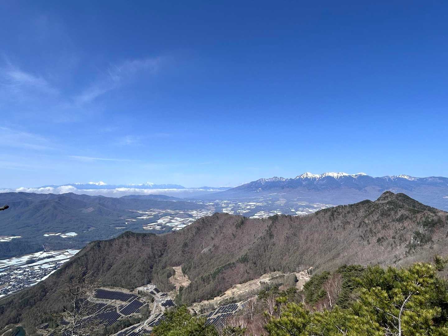 馬越峠-天狗山-垣越山-男山 縦走コースの写真