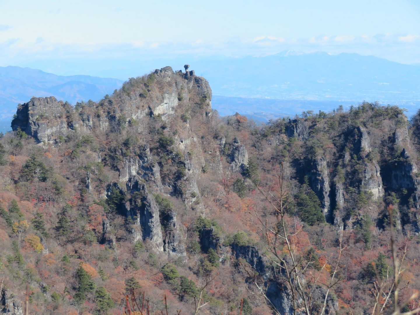 浅間山、赤城山、榛名山をはじめ県境の山々など素晴らしい眺望✨