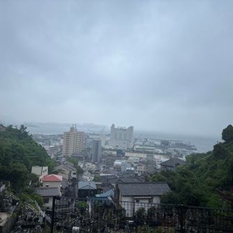 階段登り切ったらいい景色