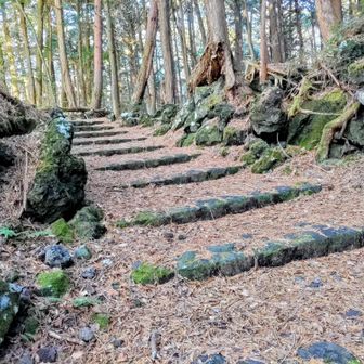 東海自然歩道でゴールに向います