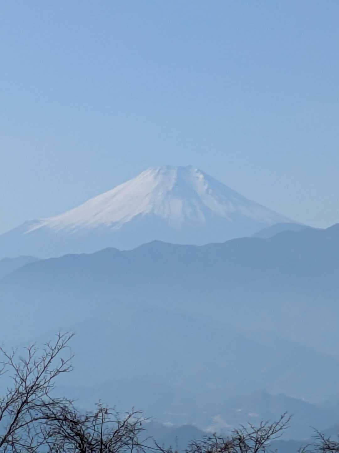 日影乗鞍-城山-稲荷山-清滝駅 縦走コースの写真