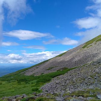 下界は晴れてる