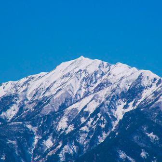 蓮華岳。日本三百名山。