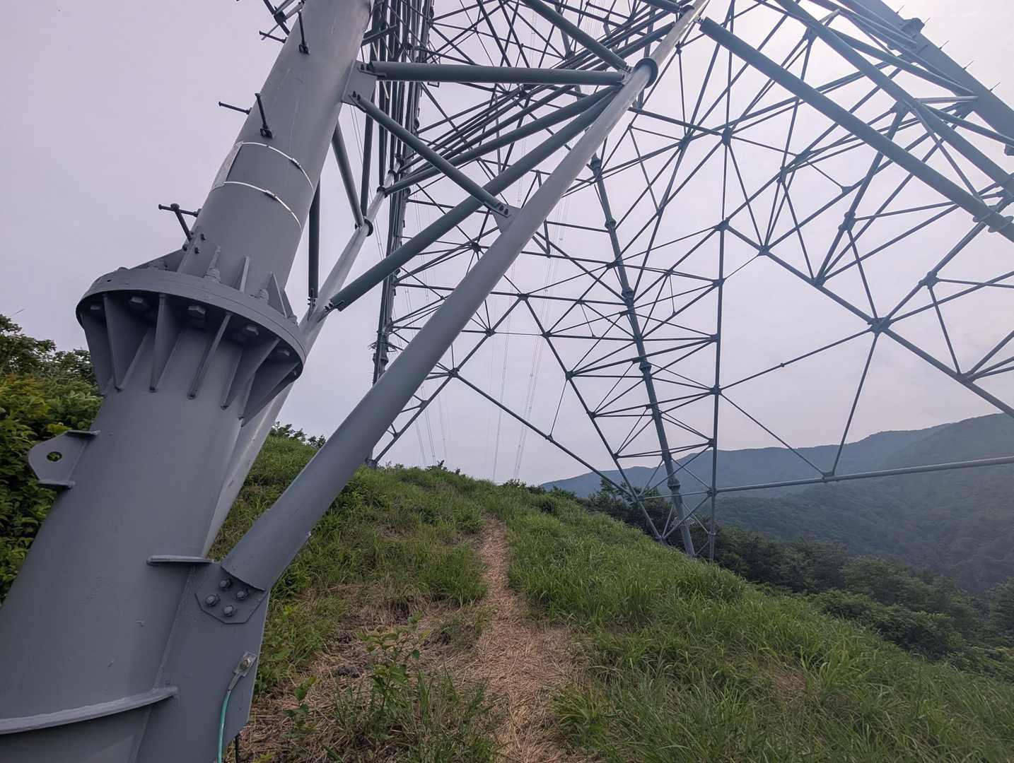越前甲 往復コースの写真
