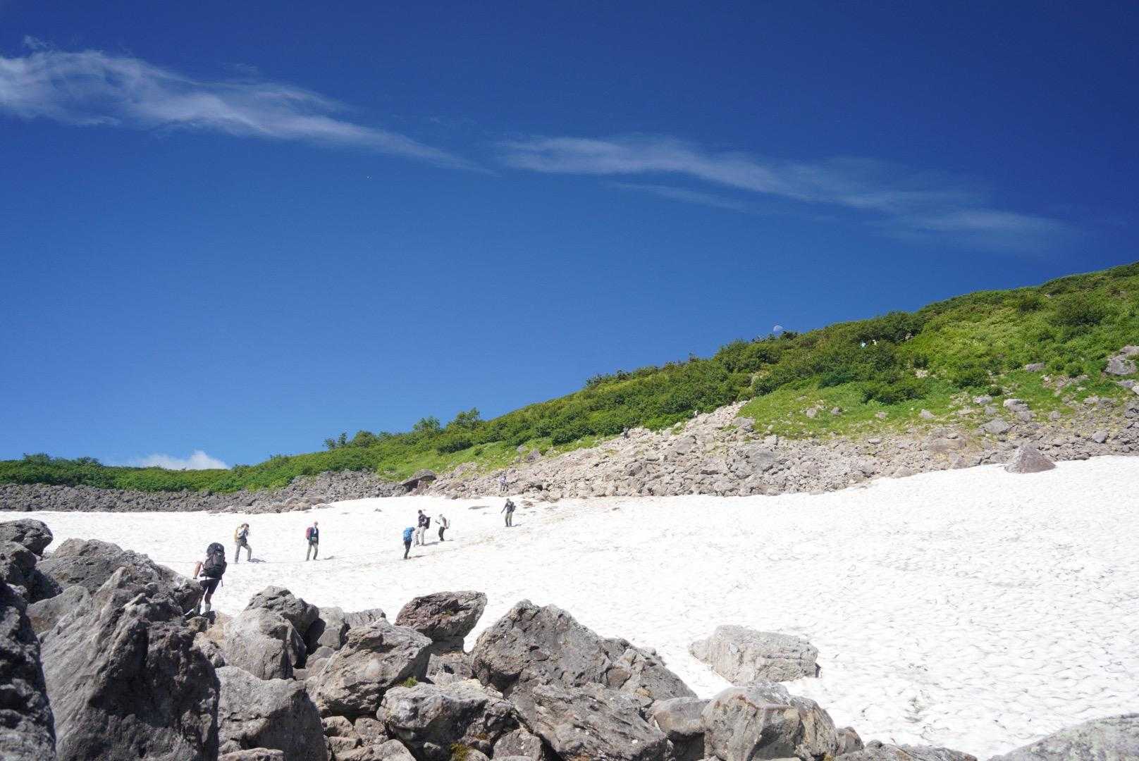 栂池自然園の登山口-乗鞍岳-蓮華温泉登山口 縦走コースの写真