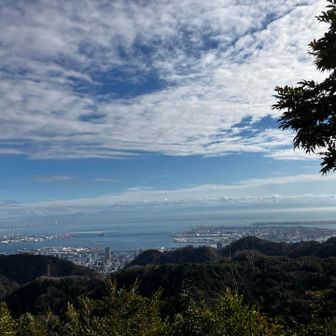 午前はいい天気でした