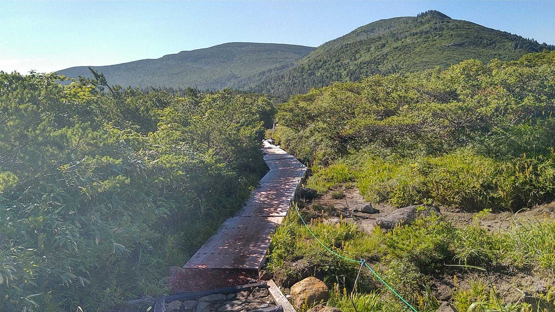 刈田峠-前山-杉ヶ峰-屏風岳 往復コースの写真