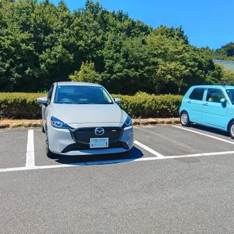風の丘公園駐車場に帰って来ました🚗
汗だくでタオル６枚◻️
シャツ１枚 着替えました👕
無事下山🦍
あ~暑かった😵‍💫