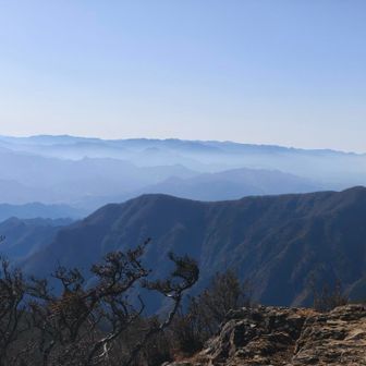 古祖母山からの眺望✨️