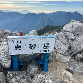 真砂岳（まさご）
太陽が隠れてさらに寒い