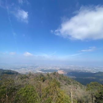 展望台に到着！
めっちゃええ景色です😆