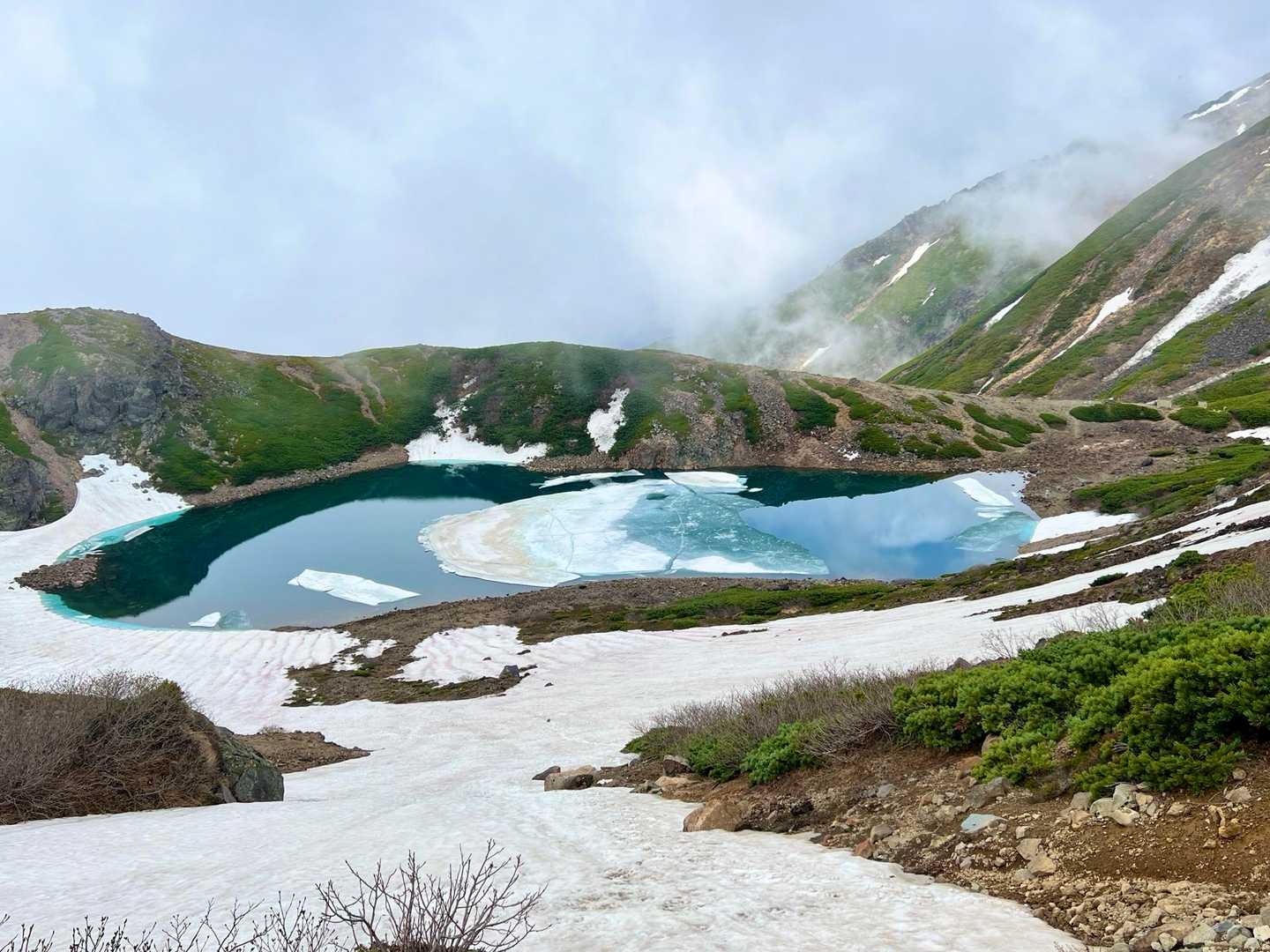 御岳登山口-飛騨頂上 往復コースの写真
