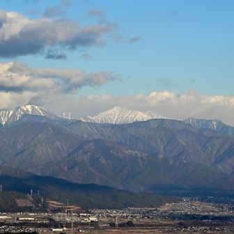 北アルプスはぎりぎり常念岳まで