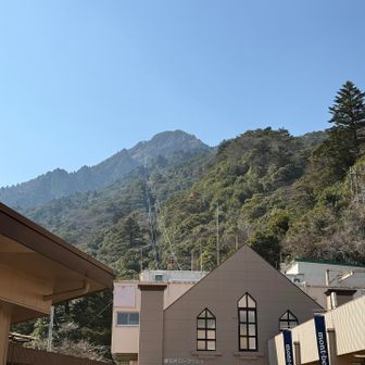 今日はロープウェイ静かでした。