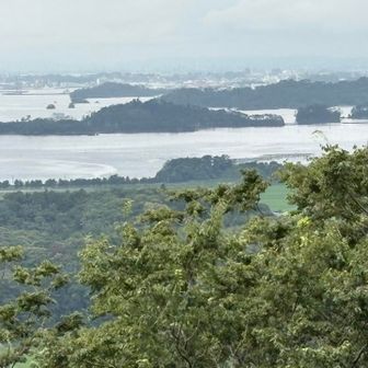 七ヶ浜方面もよく見えました