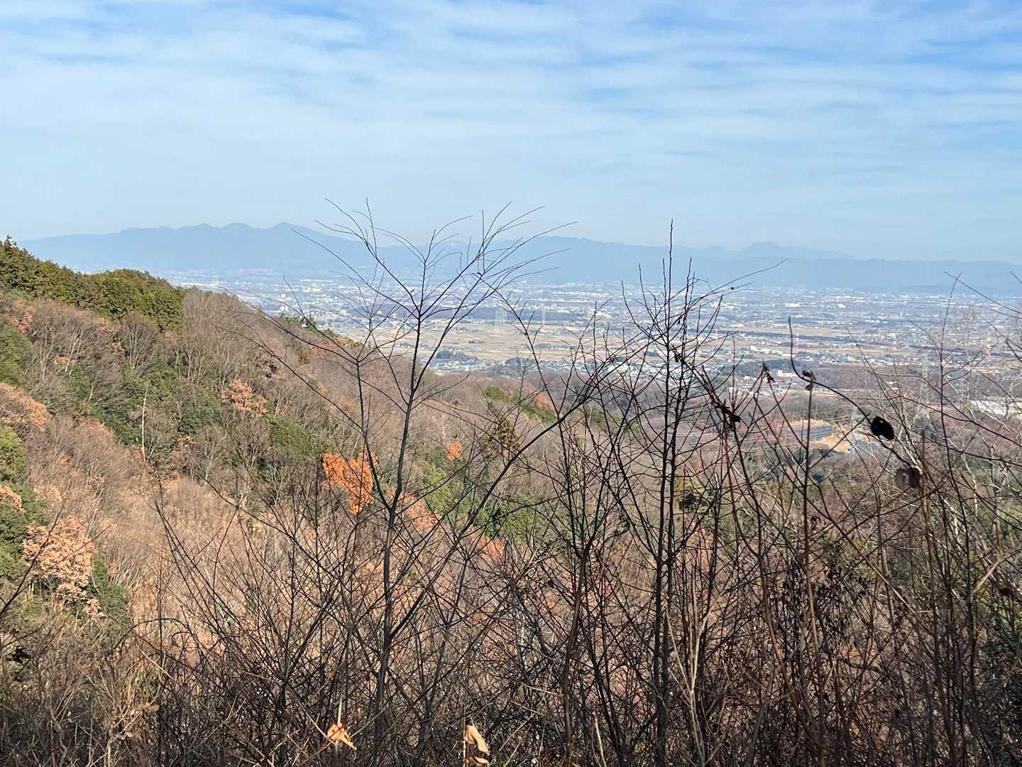 赤城山と男体山が見えました⛰️