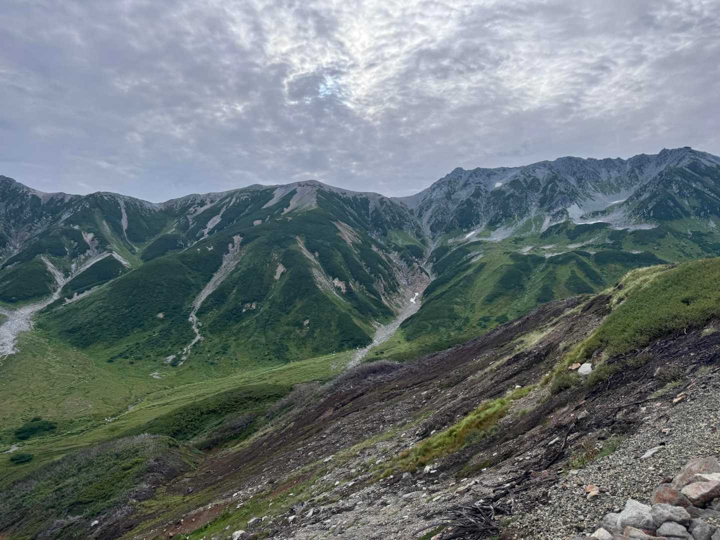 立山室堂ターミナル-室堂乗越-奥大日岳 往復コースの写真