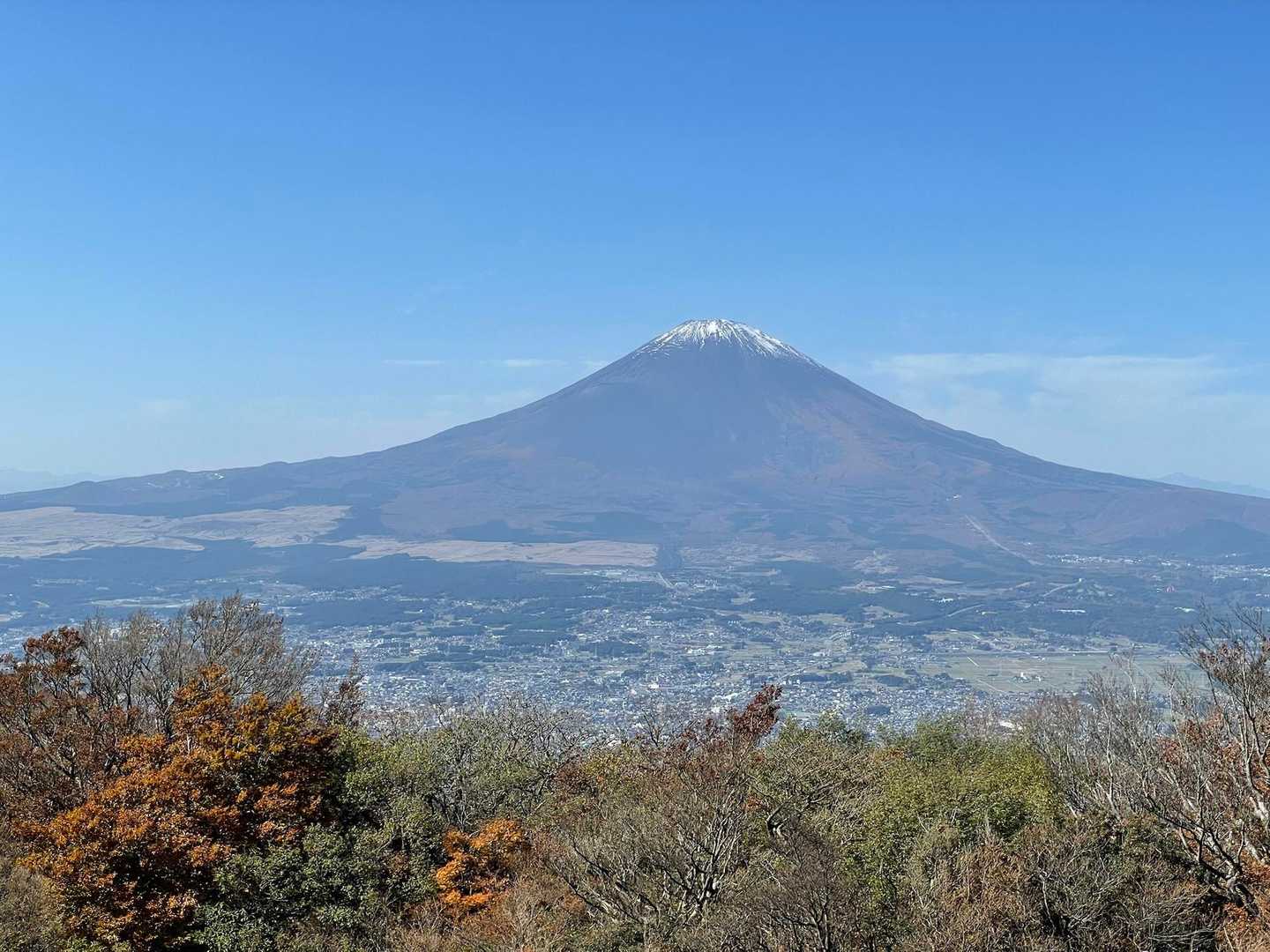 金時見晴駐車場-矢倉沢峠-金時山 往復コースの写真