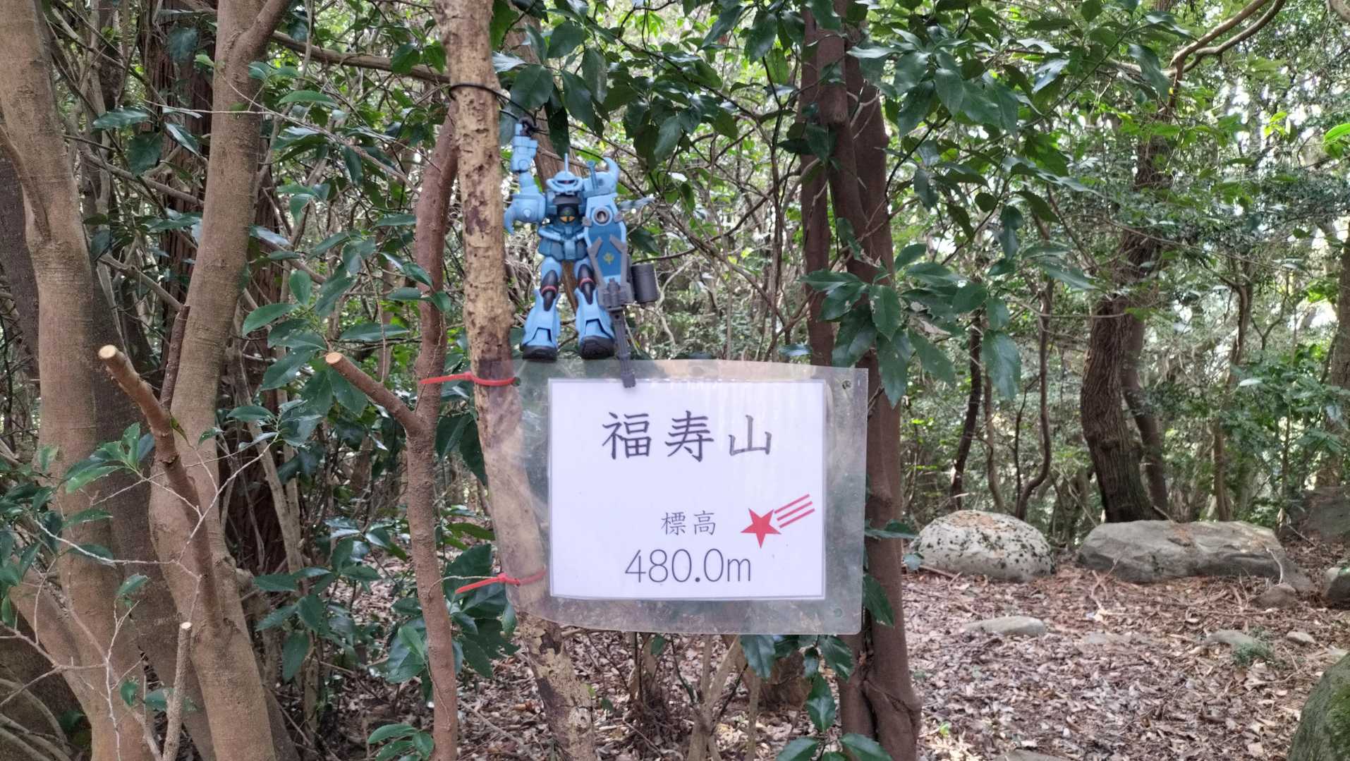 福寿山（480ｍ）。