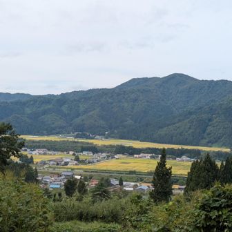 対岸の山はなんていうんだろうね