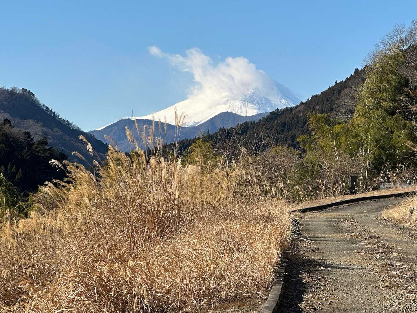 この日1番の富士山
