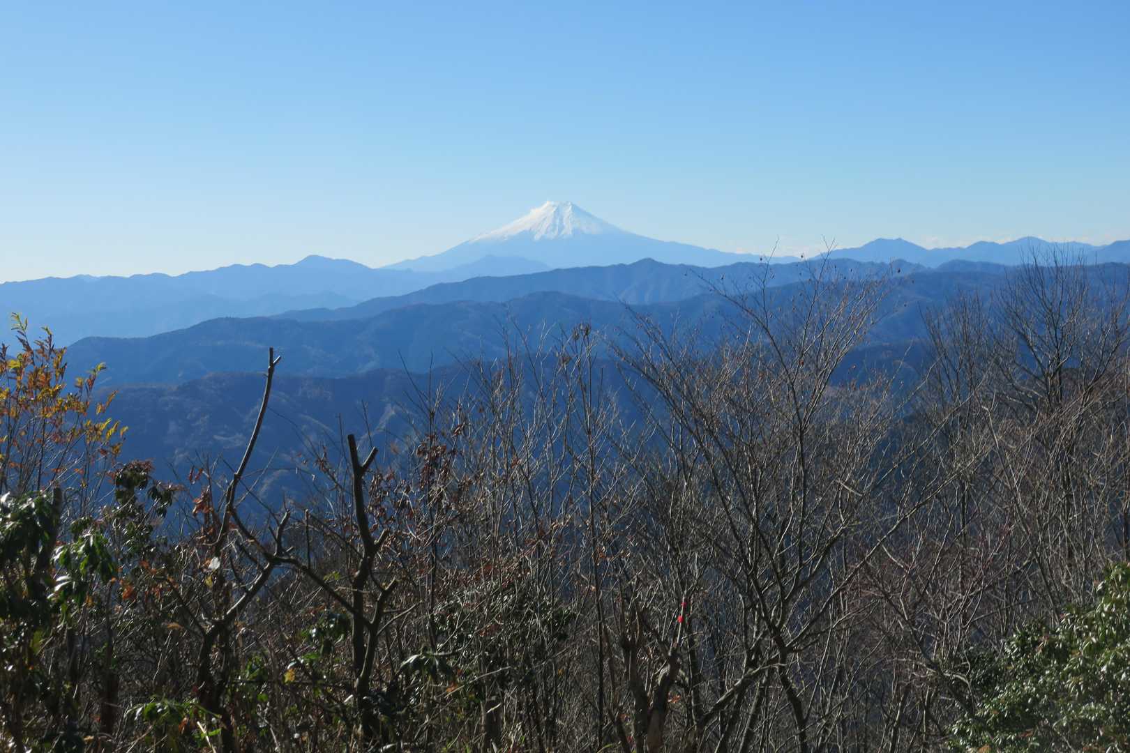 ドーンと富士山。