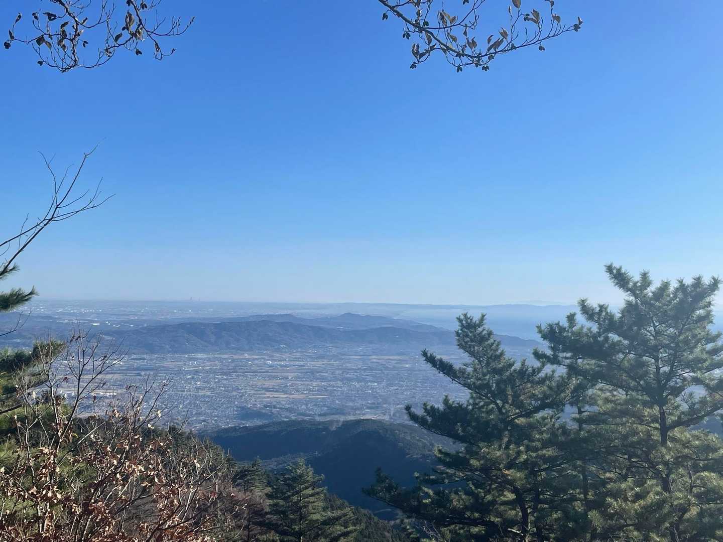 小田原市街と低山たち✨