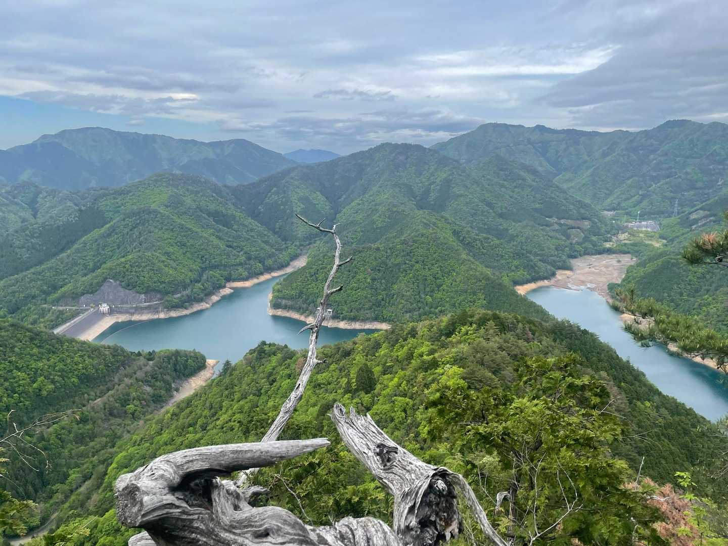 行者岳 往復コースの写真