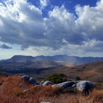福智山側曇ってきた☁️