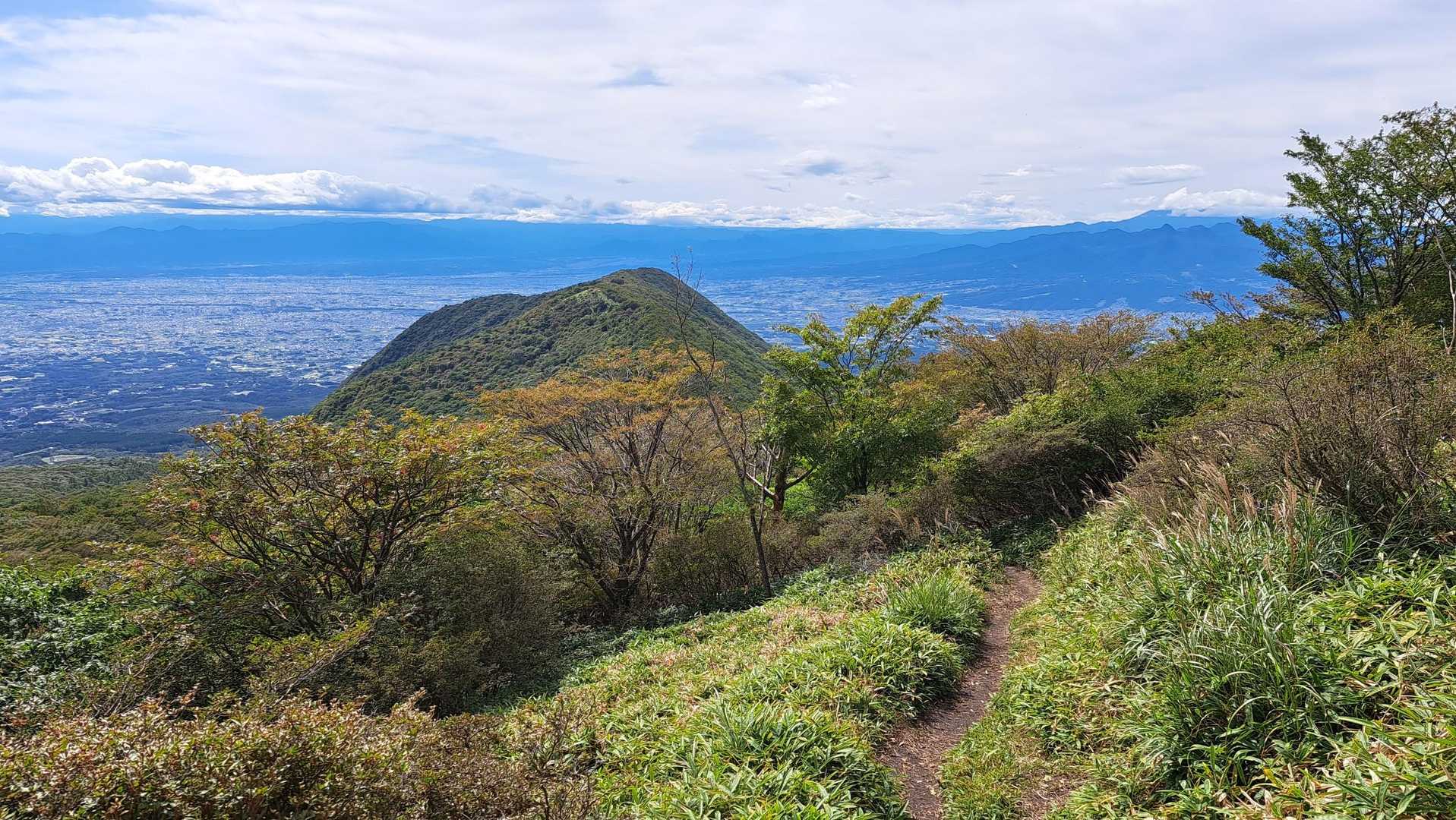 富士山は見えませんでしたが、眺望良好！