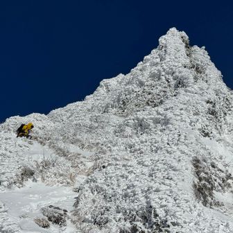 槍ヶ峰の存在感半端ない