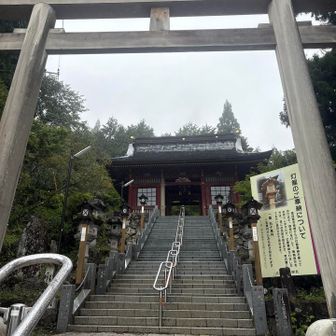 完走祈願のお詣りもしました🙏