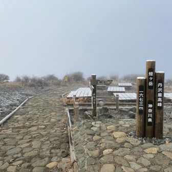 蛭ヶ岳登頂⛰️